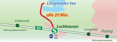 Karte Fahrstrecke